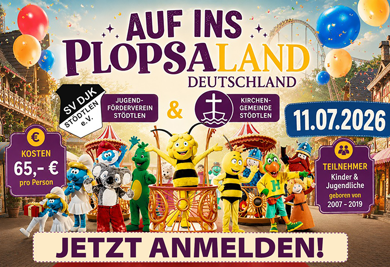 Ausflug ins Plopsaland